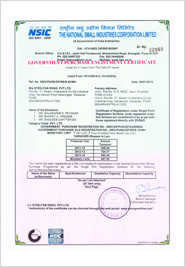 Steelfab Engineering Pvt. Ltd (SEPL), Loading Arms, Unloading Arms Systems, Floating Suction Assemblies, Prover Tanks, Swivel Joints, Test Aiders